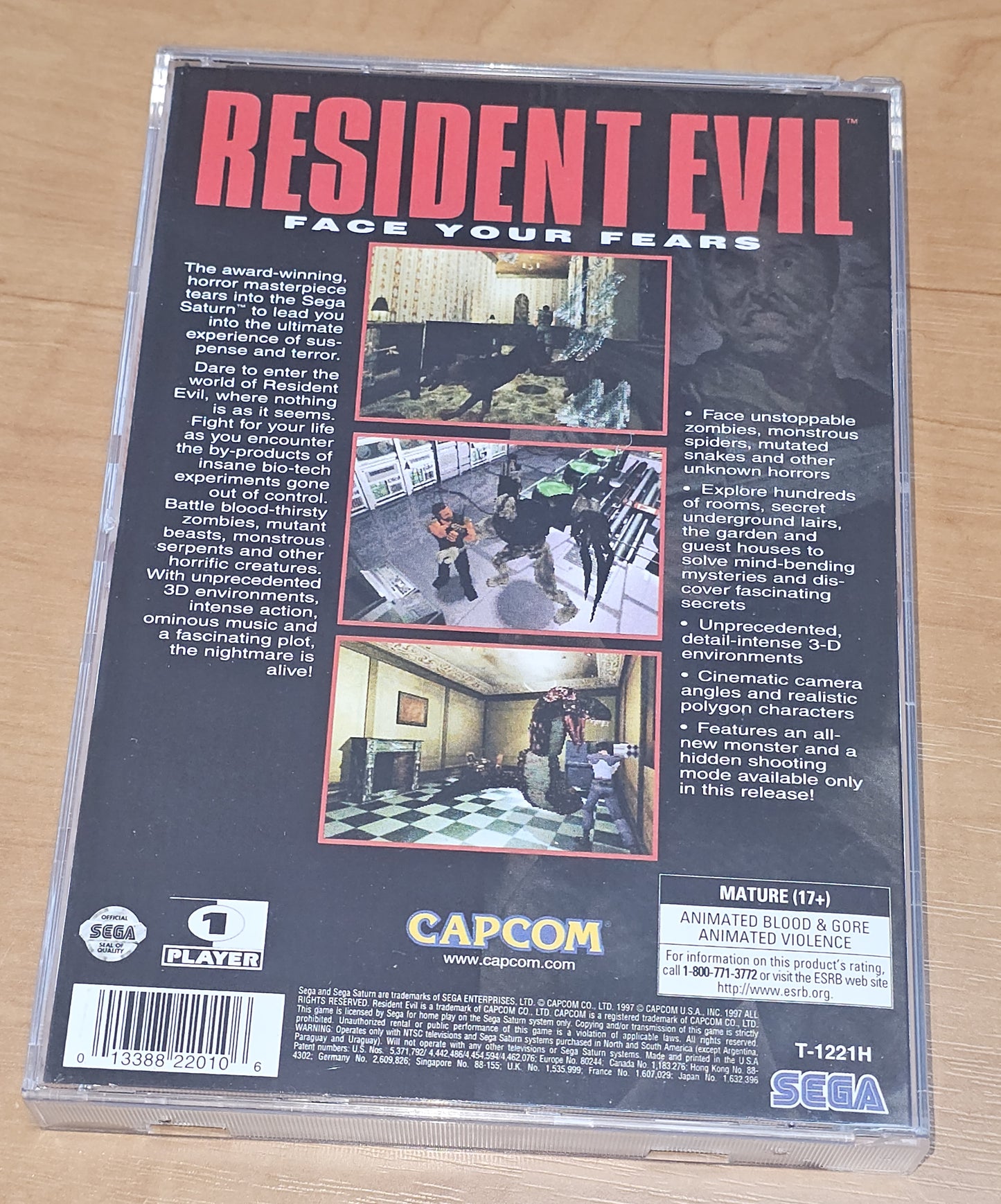 Mortal Kombat Trilogy - Long Box NTSC-U-versie en handleiding