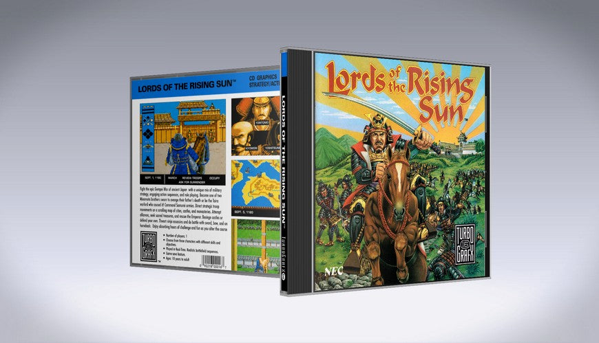 Lords of the Rising Sun - Turbografx CD / Turbo Duo
