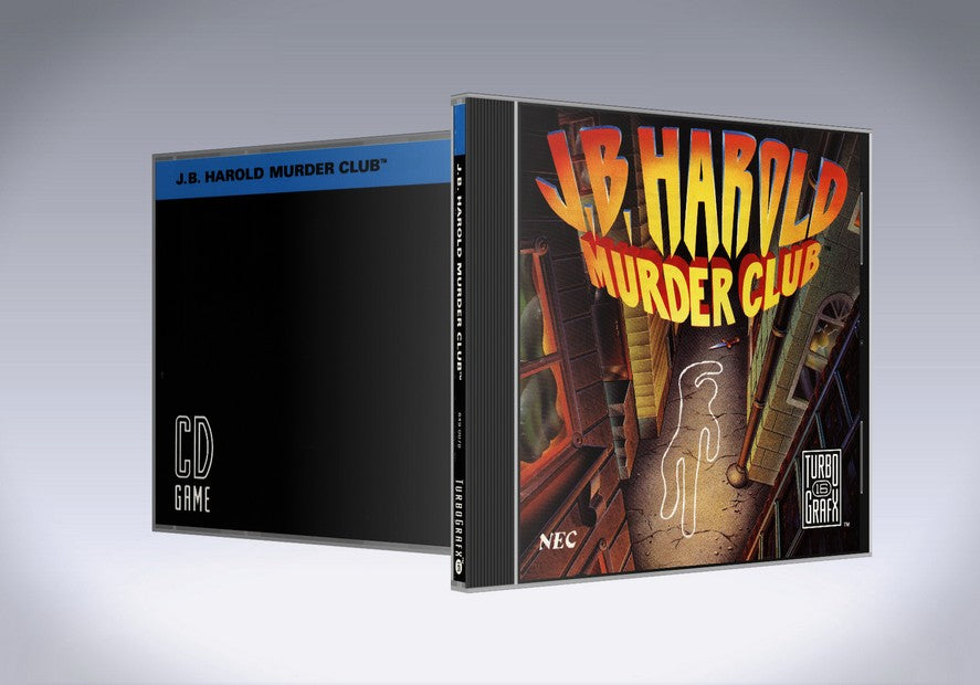 J.B. Harold Murder Club - Turbografx CD / Turbo Duo