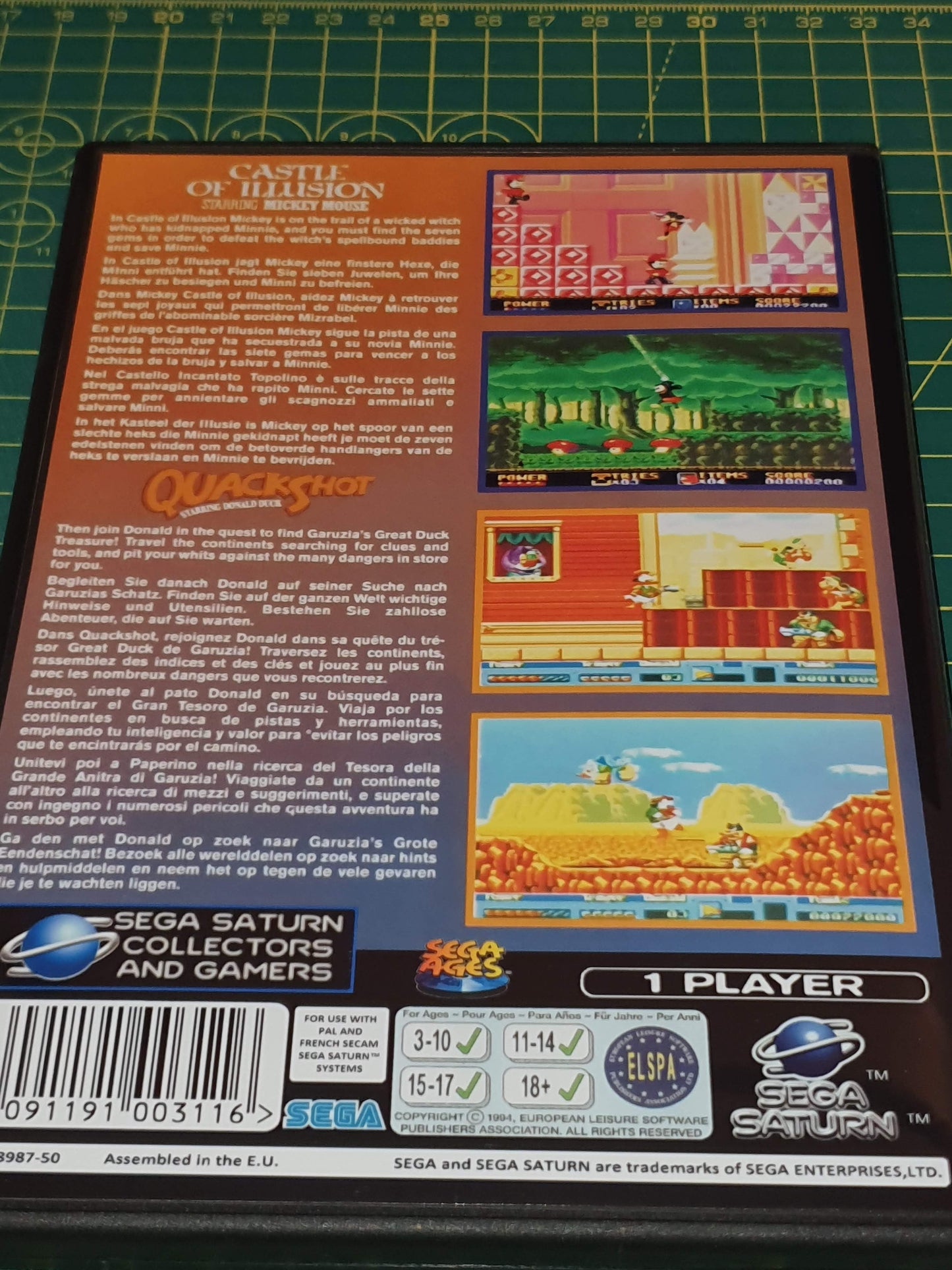Sega Ages I Love Mickey Mouse: Fushigi no Oshiro Daibouken/I Love Donald Duck: Guruzia Ou no Hihou (Vertaald)