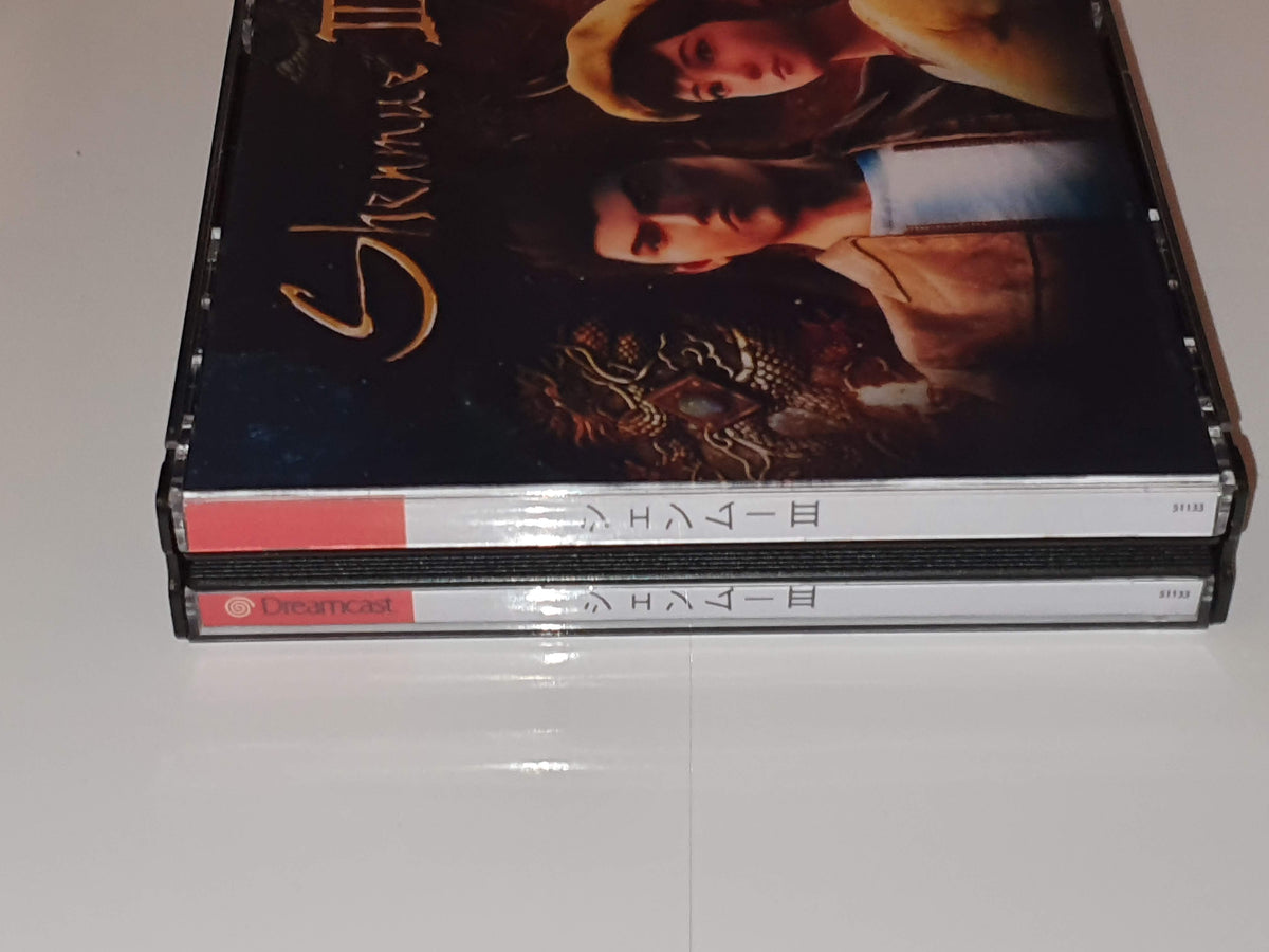 Shenmue 3 Jewel Case Dreamcast Style - NTSC-J Version (No Game)