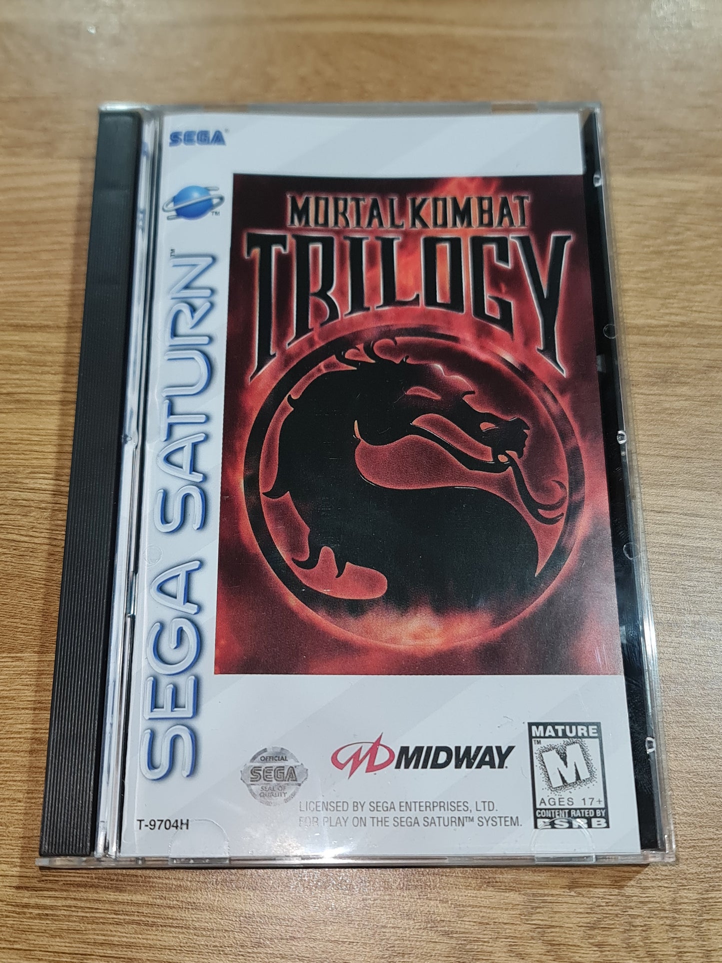 Mortal Kombat Trilogy - Long Box NTSC-U-versie en handleiding