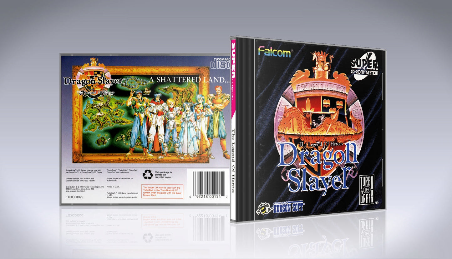 Dragon Slayer: The Legend of Heroes - Turbografx CD / Turbo Duo