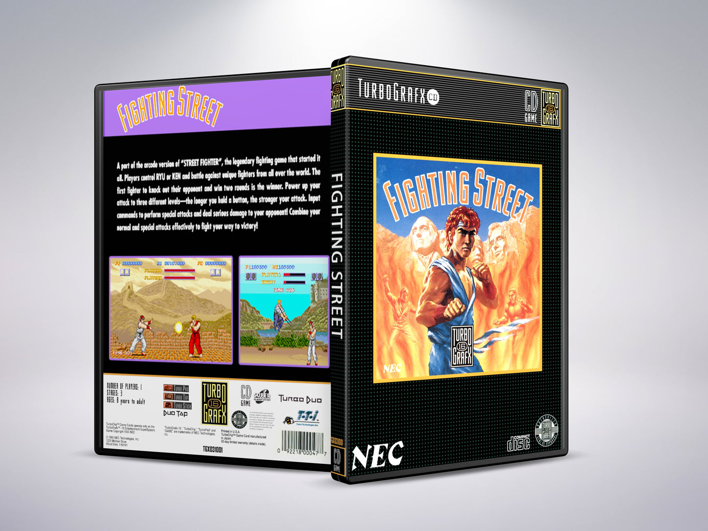 Fighting Street - Turbografx CD / Turbo Duo