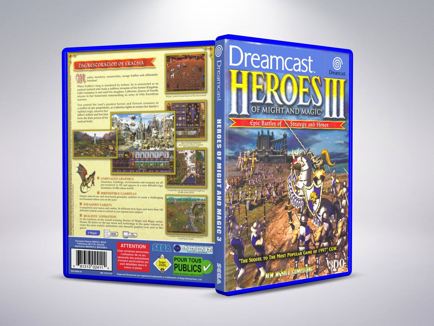 Heroes of Might and Magic 3 (niet uitgebracht)