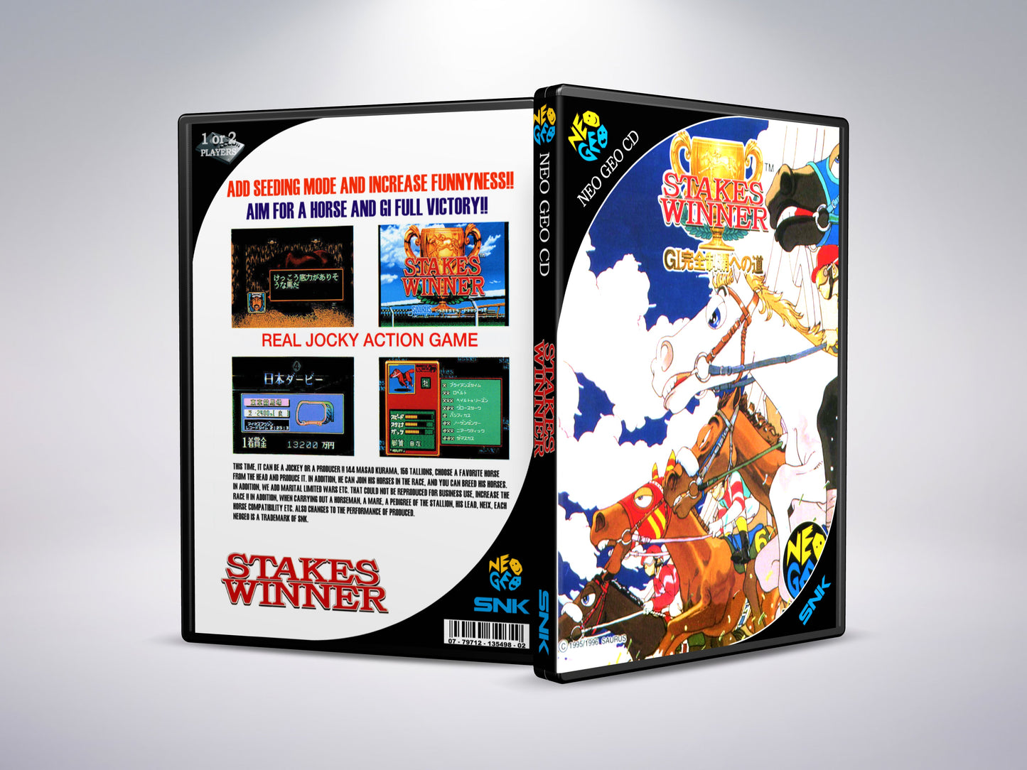 Winnaar van de inzet - Neo Geo-cd