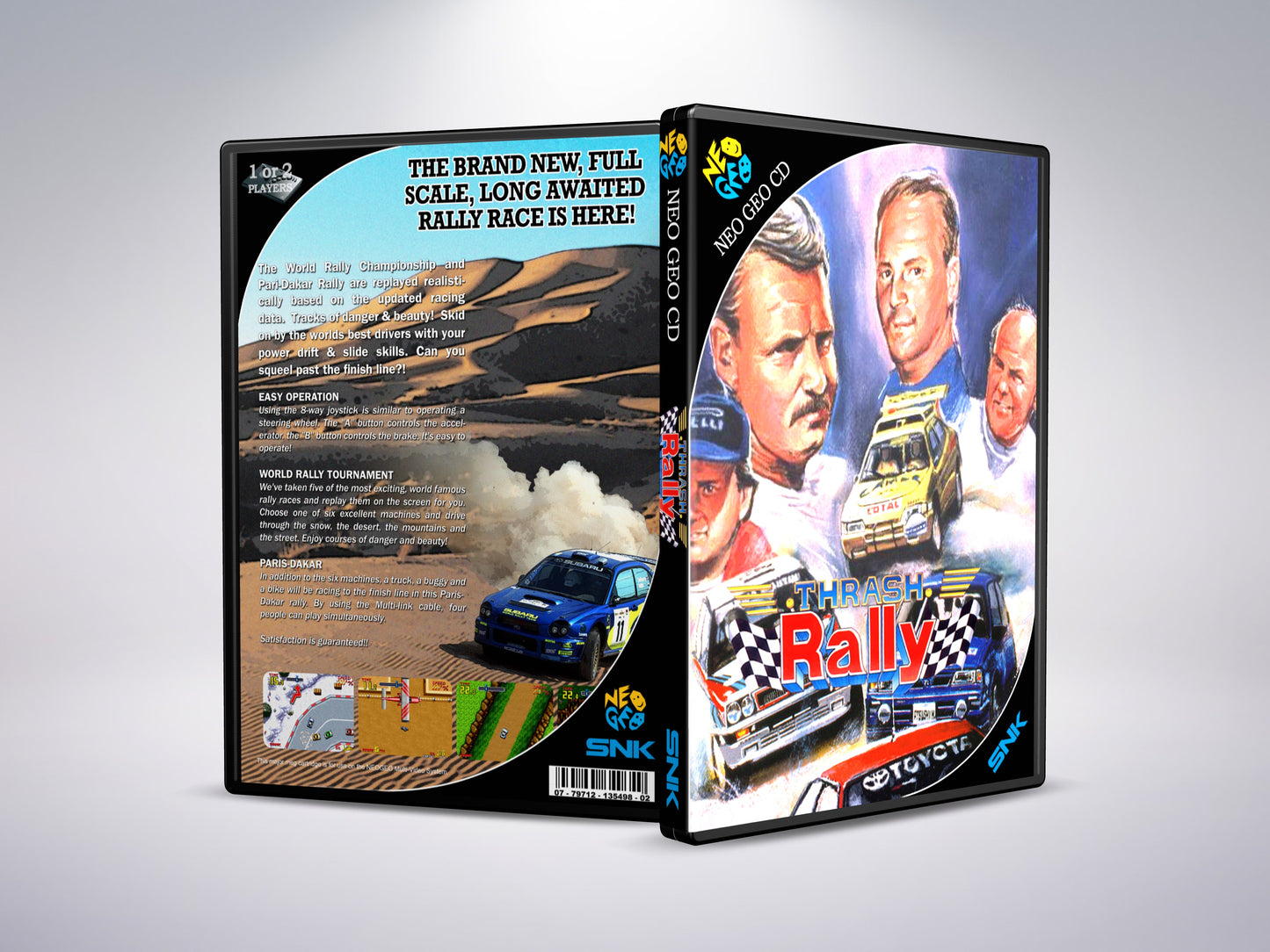 Thrash Rally - Neo Geo CD