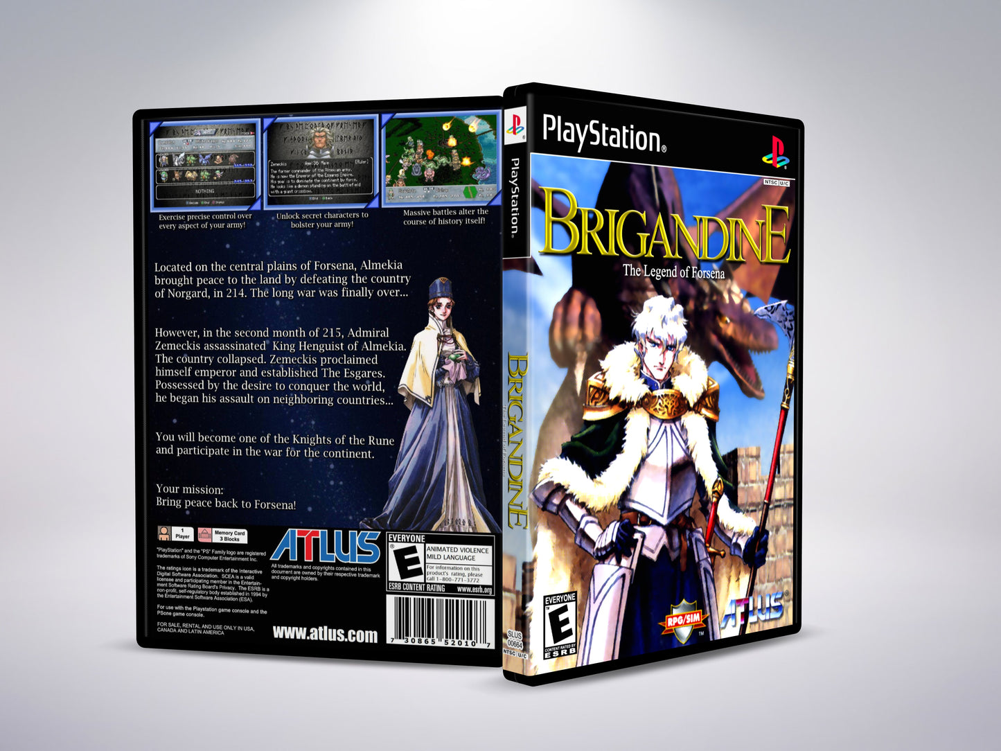 Brigandine: De legende van Forsena