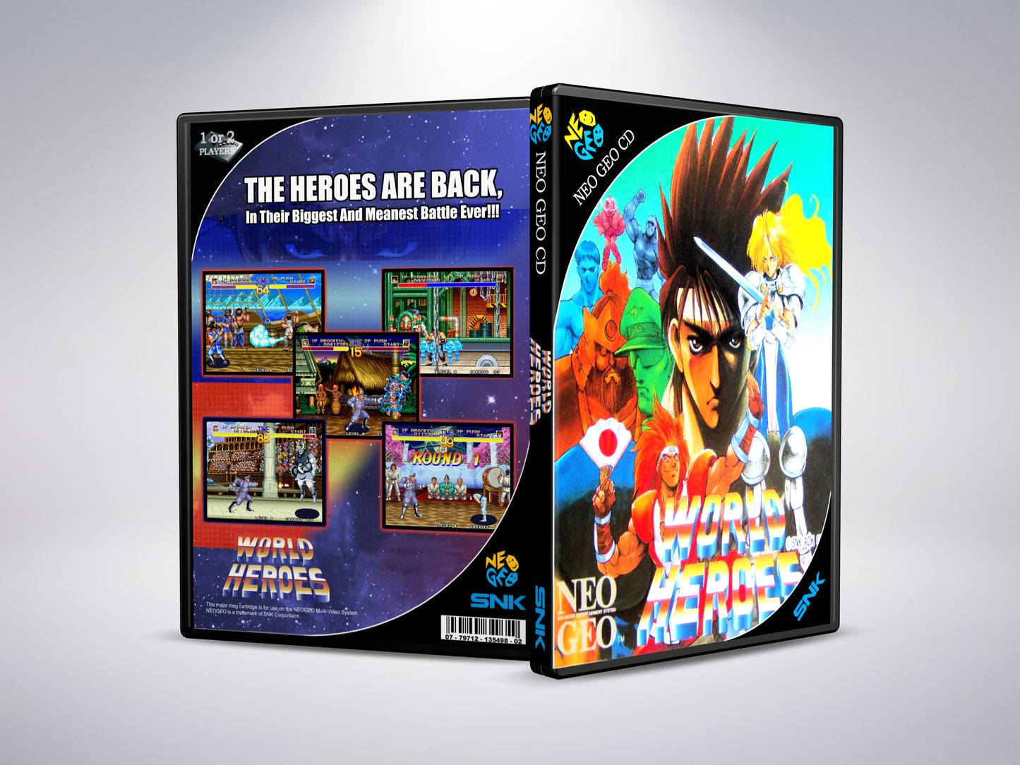 World Heroes - Neo Geo CD