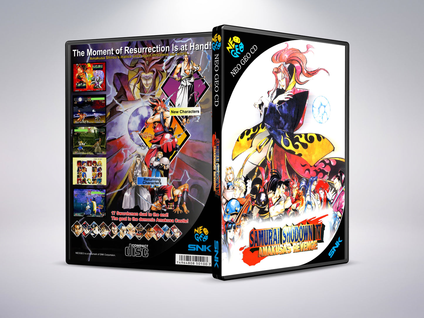 Samurai Shodown 4 - Neo Geo CD