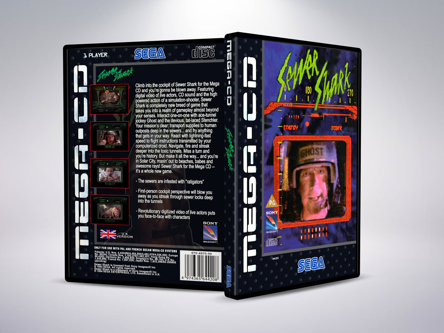 Rioolhaai (Mega CD PAL-versie)
