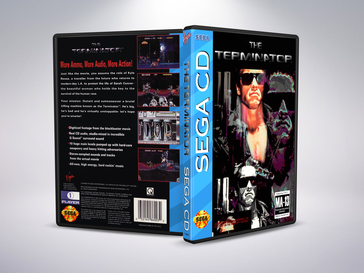 The Terminator (Sega CD NTSC-U-versie)