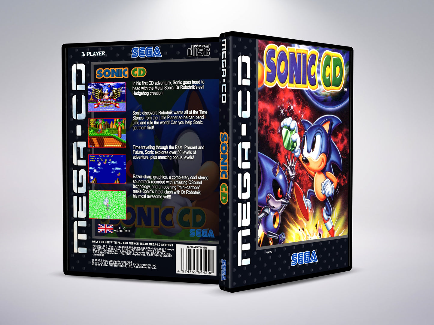 Sonic CD (Mega CD PAL-versie)