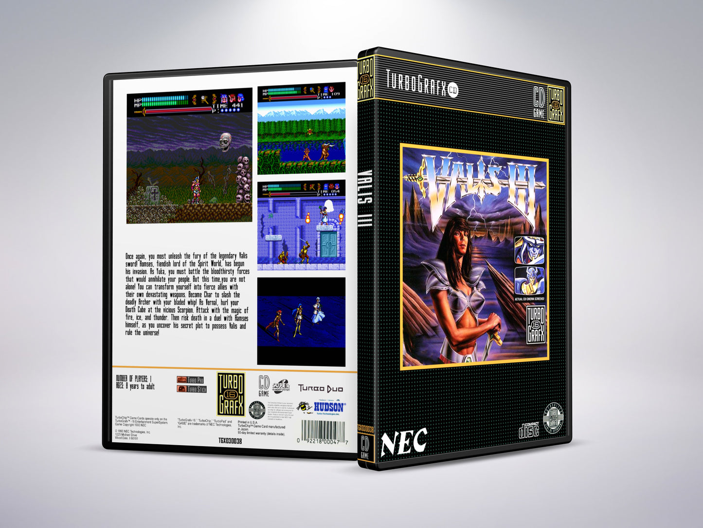 Valis 3 - Turbografx CD / Turbo Duo