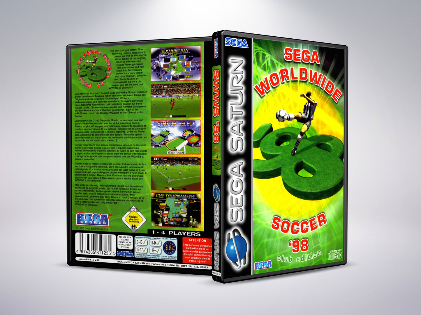 Sega Worldwide Soccer 98