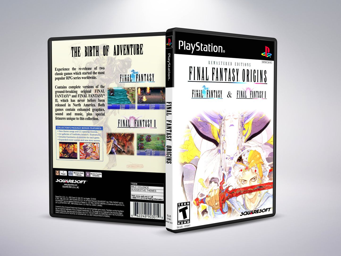 Final Fantasy-oorsprong (FF1 & FF2)