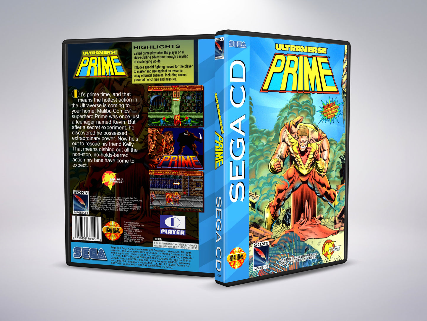 Ultraverse Prime (Sega CD NTSC-U-versie)