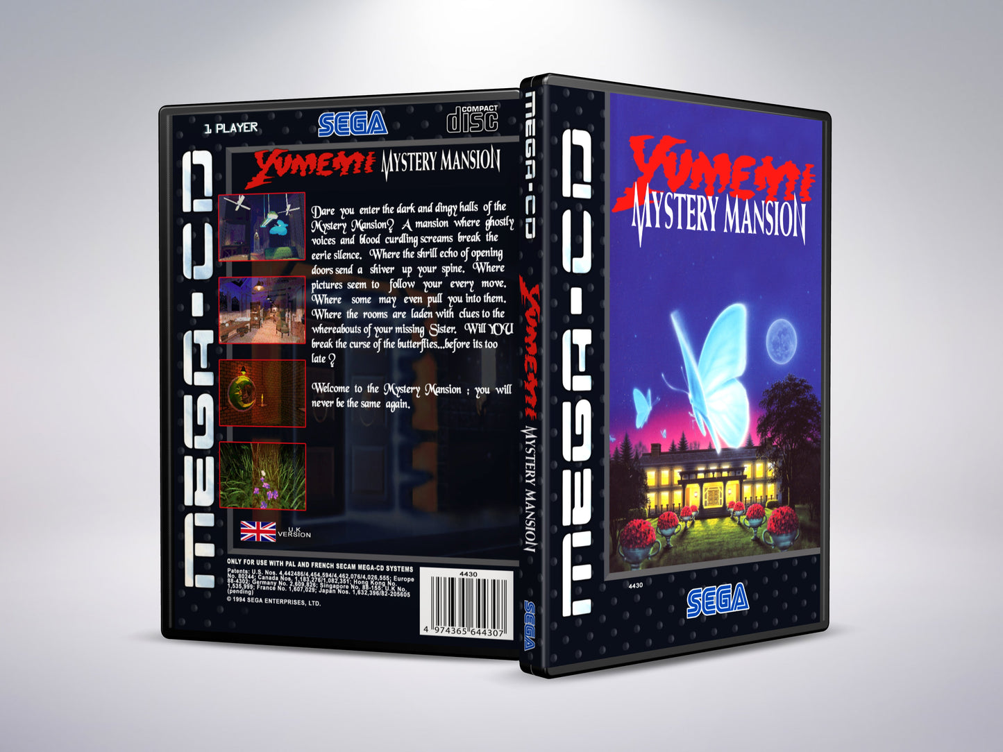 Yumemi Mystery Mansion (Mega CD PAL-versie)