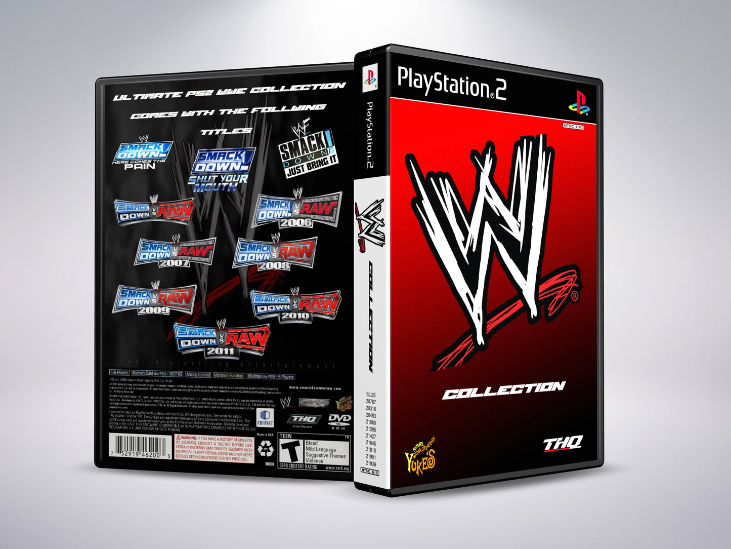 WWE Smackdown Collection (10 Discs)