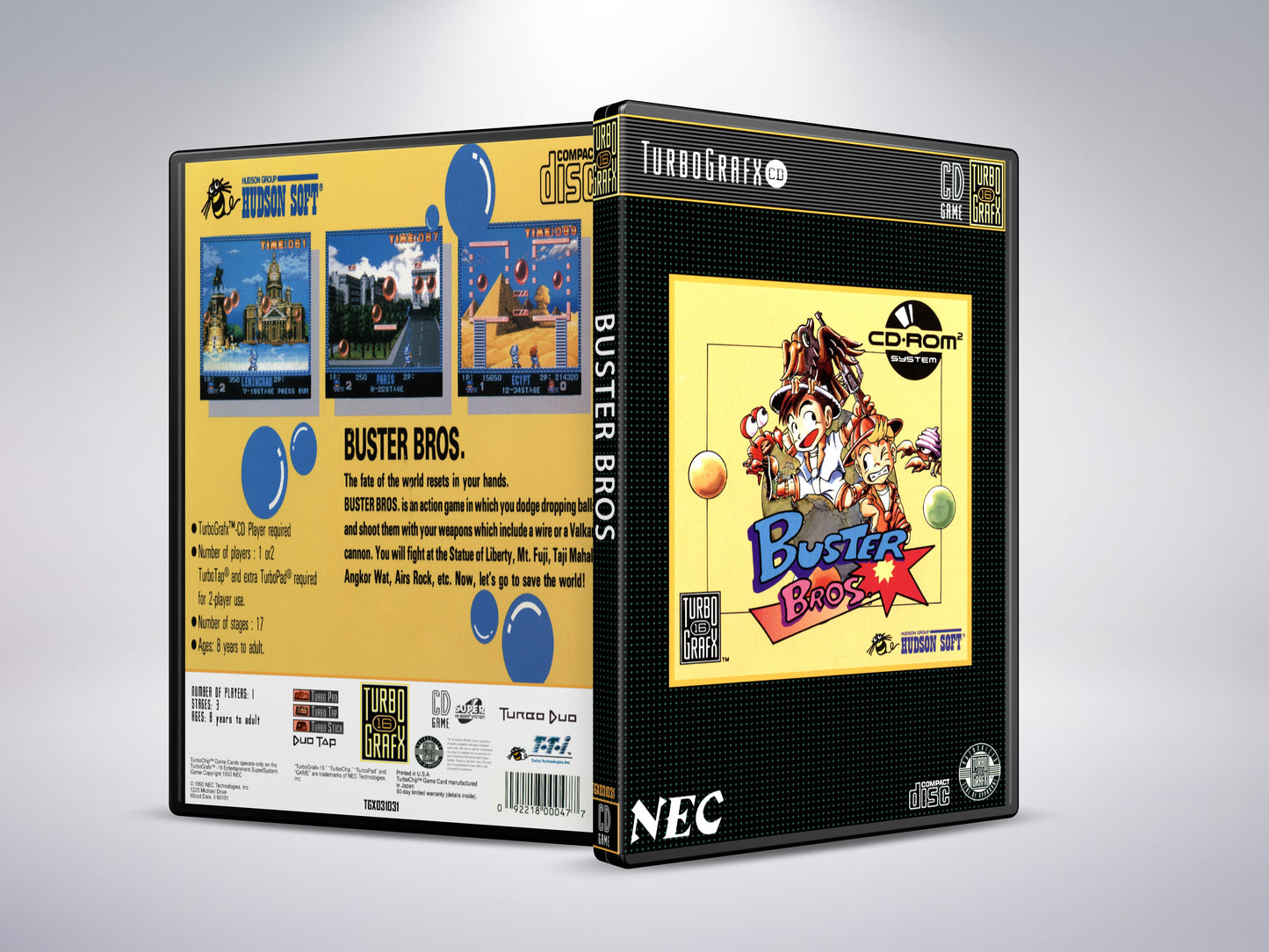 Buster Bros - Turbografx CD / Turbo Duo