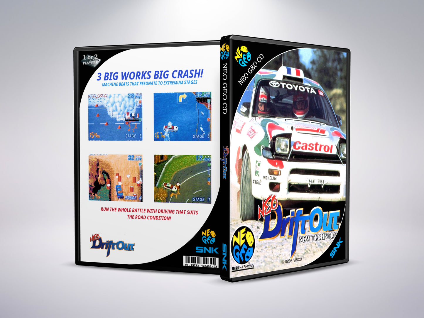 Neo Driftout - Neo Geo CD