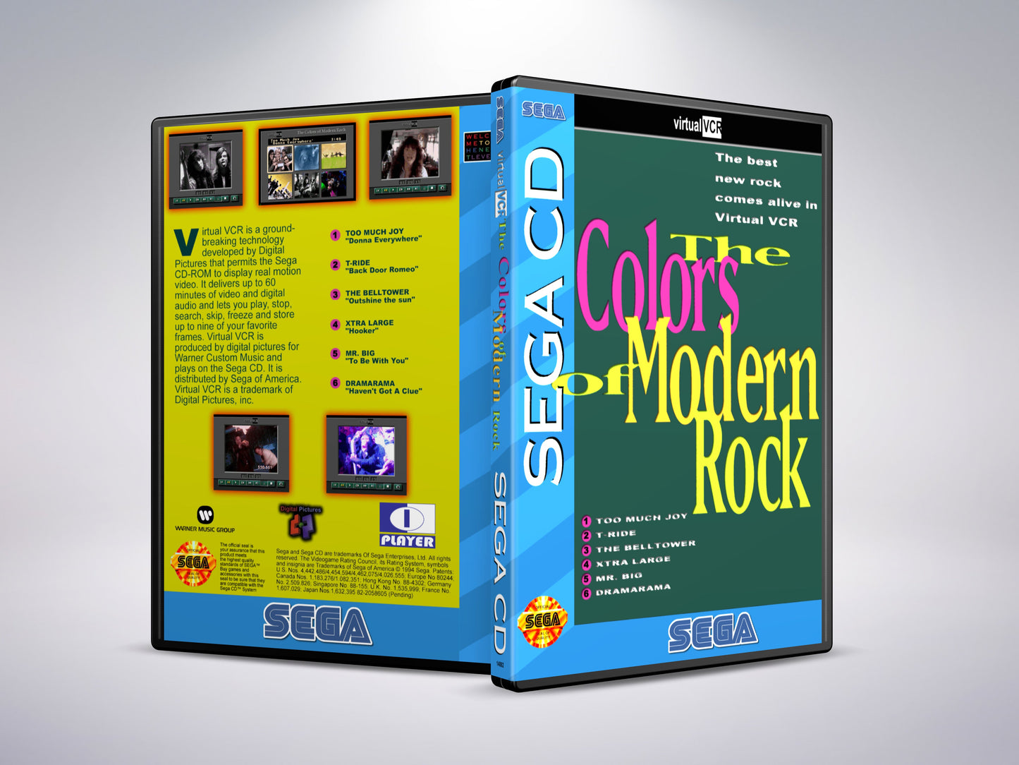 The Colors of Modern Rock (Sega CD NTSC-U Version)