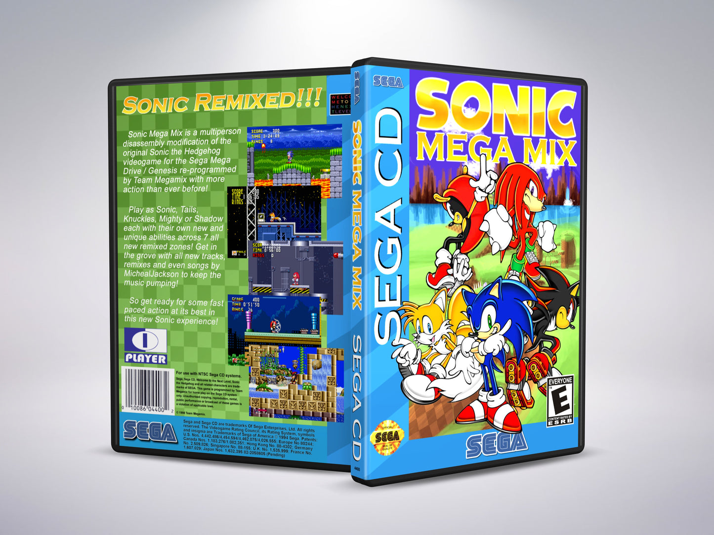 Sonic Mega Mix (Sega CD NTSC-U-versie)