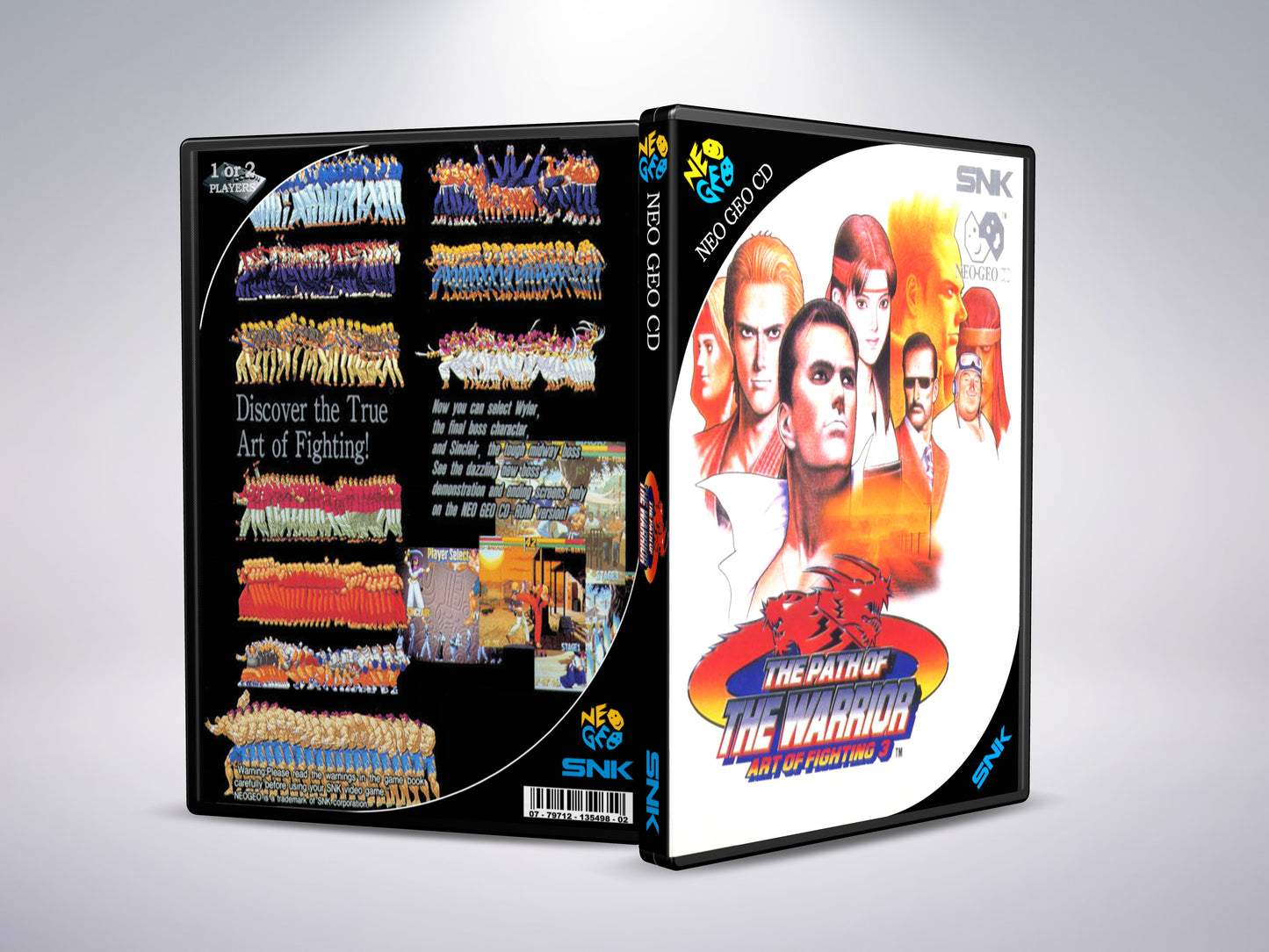 Art of Fighting 3 The Path Of The Warrior - Neo Geo CD