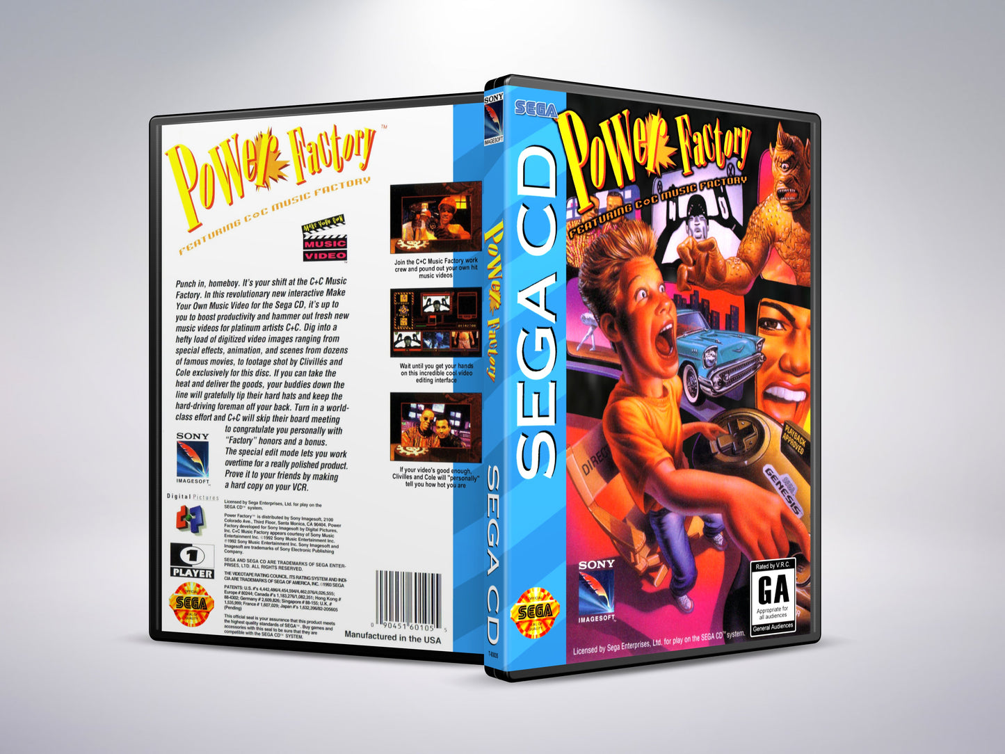 Power Factory (Sega CD NTSC-U-versie)