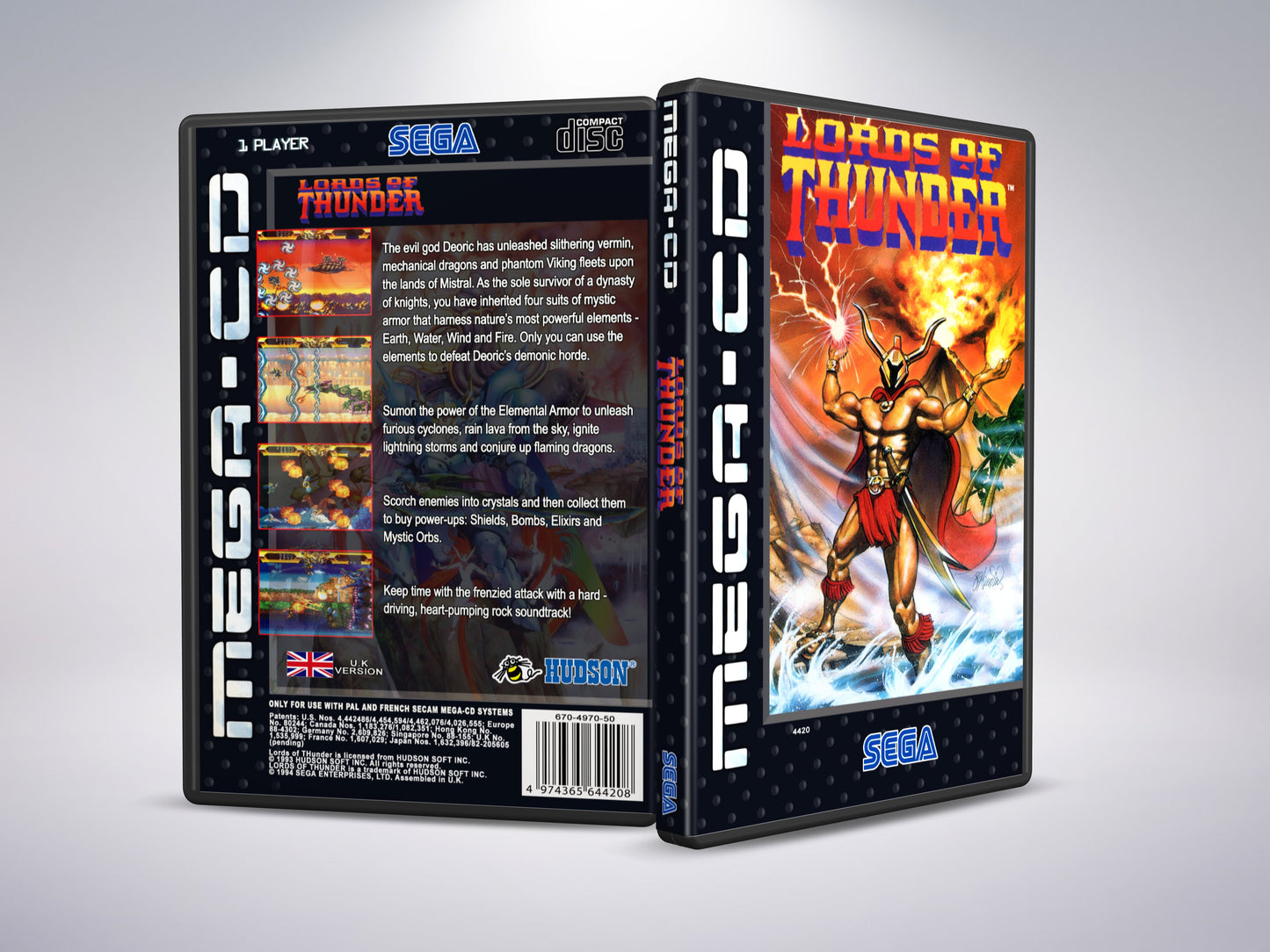 Lords of Thunder (Mega CD PAL-versie)