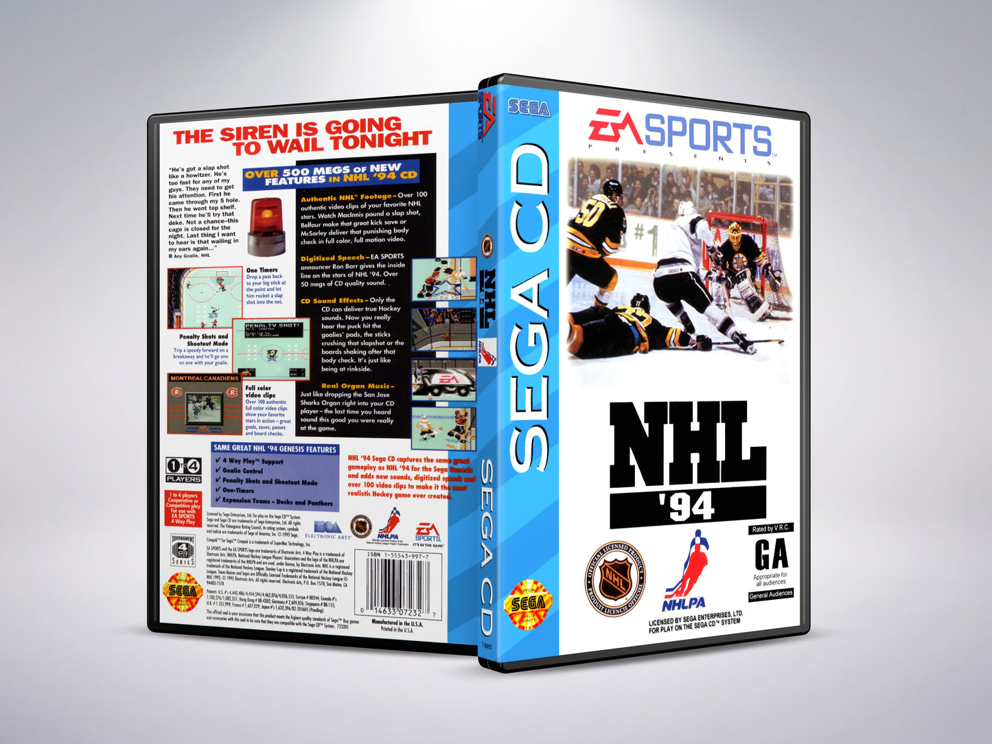NHL '94 (Sega CD NTSC-U-versie)