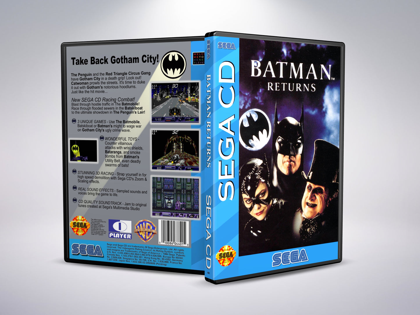 Batman Returns (Sega CD NTSC-U-versie)