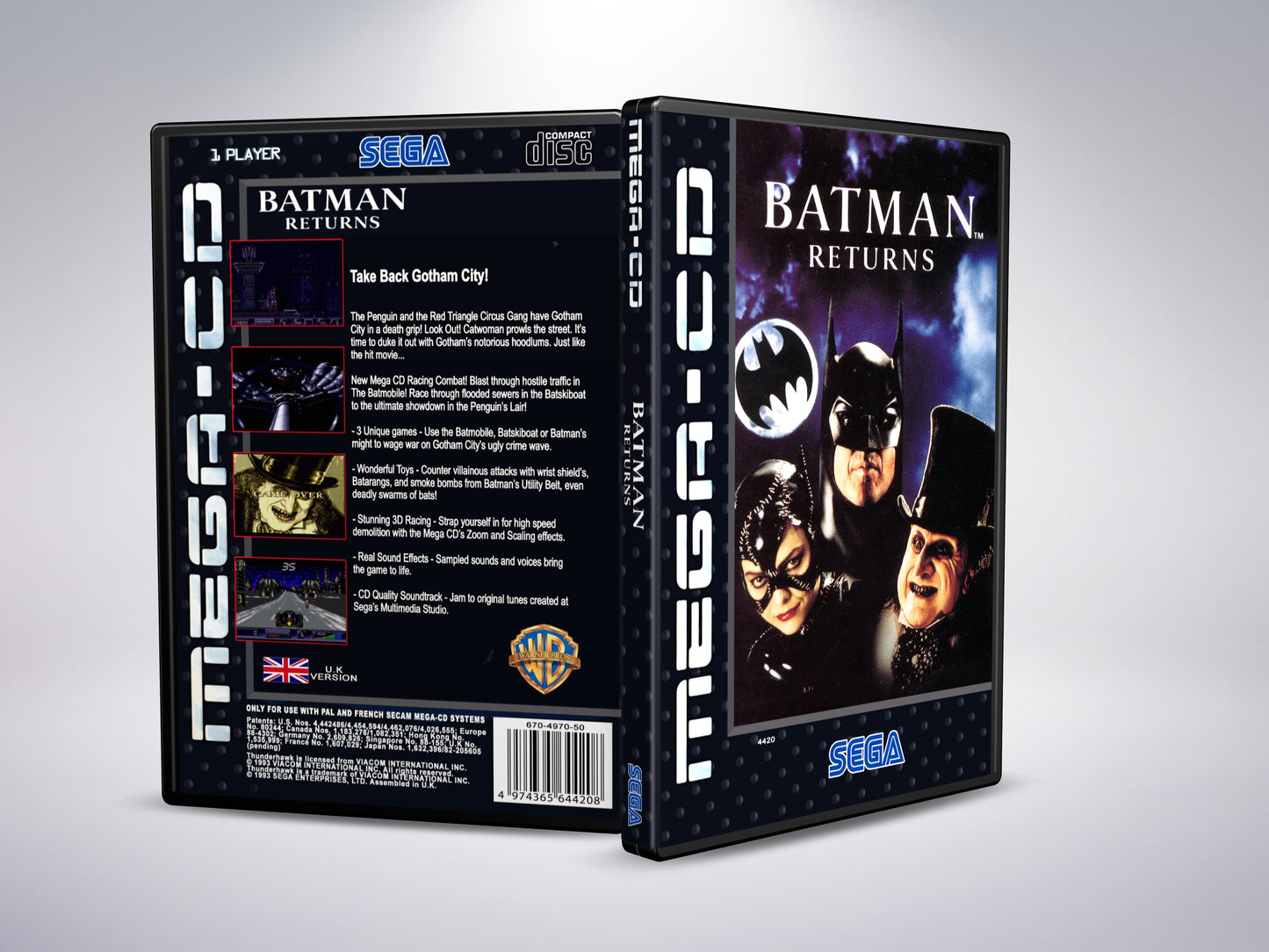 Batman Returns (Mega CD PAL-versie)