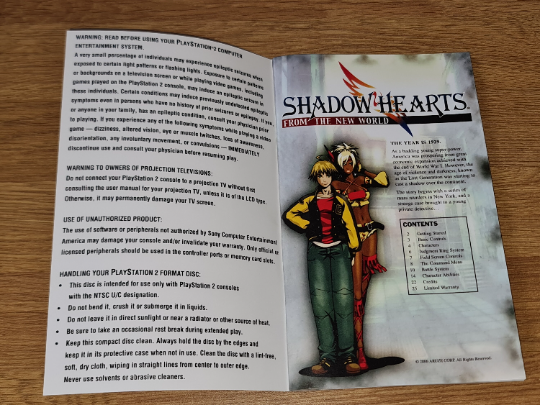 Shadow Hearts: uit de nieuwe wereld