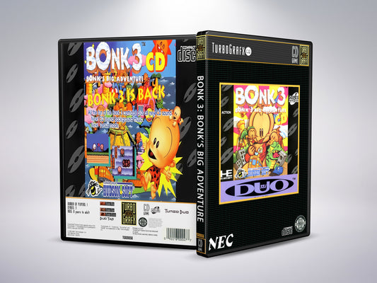 Bonk 3: Bonk's Big Adventure - Turbografx CD / Turbo Duo