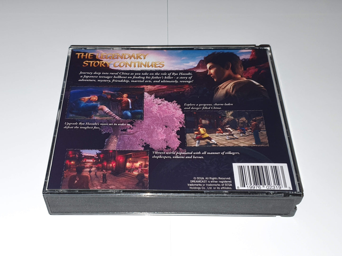 Shenmue 3 Jewel Case Dreamcast Style - NTSC-U-versie (geen game)