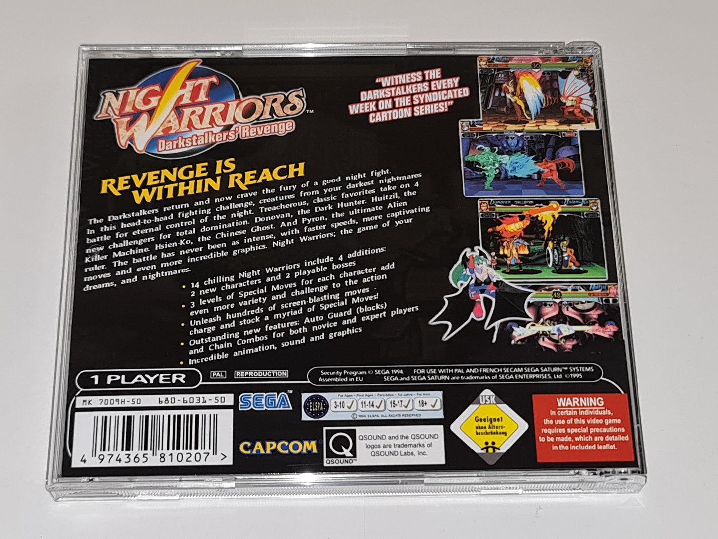 Night Warriors: De wraak van Darkstalkers