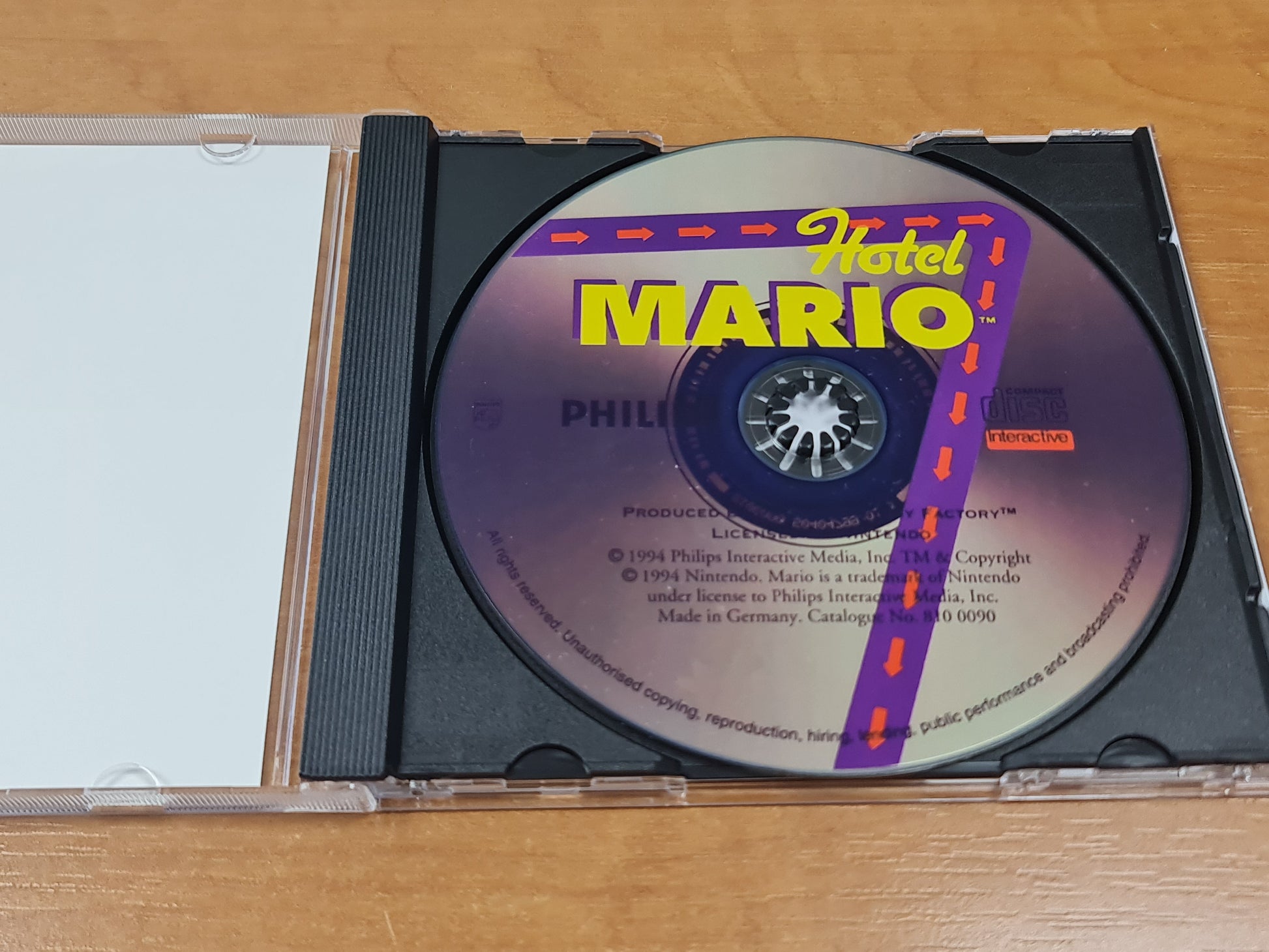 Hotel Mario – Jeu Philips CD-i CDI Nintendo rare rétro gaming - Jeux vidéo Hotel Mario – Jeu Philips CD-i CDI Nintendo rare rétro gaming - Jeux vidéo