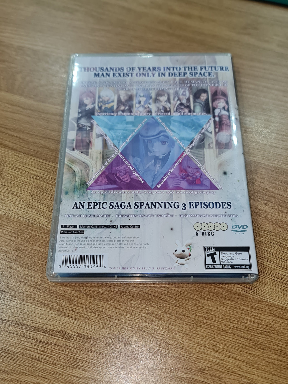 Xenosaga Collection Xenosaga Collection (5 Discs) – Rising Sun Games
