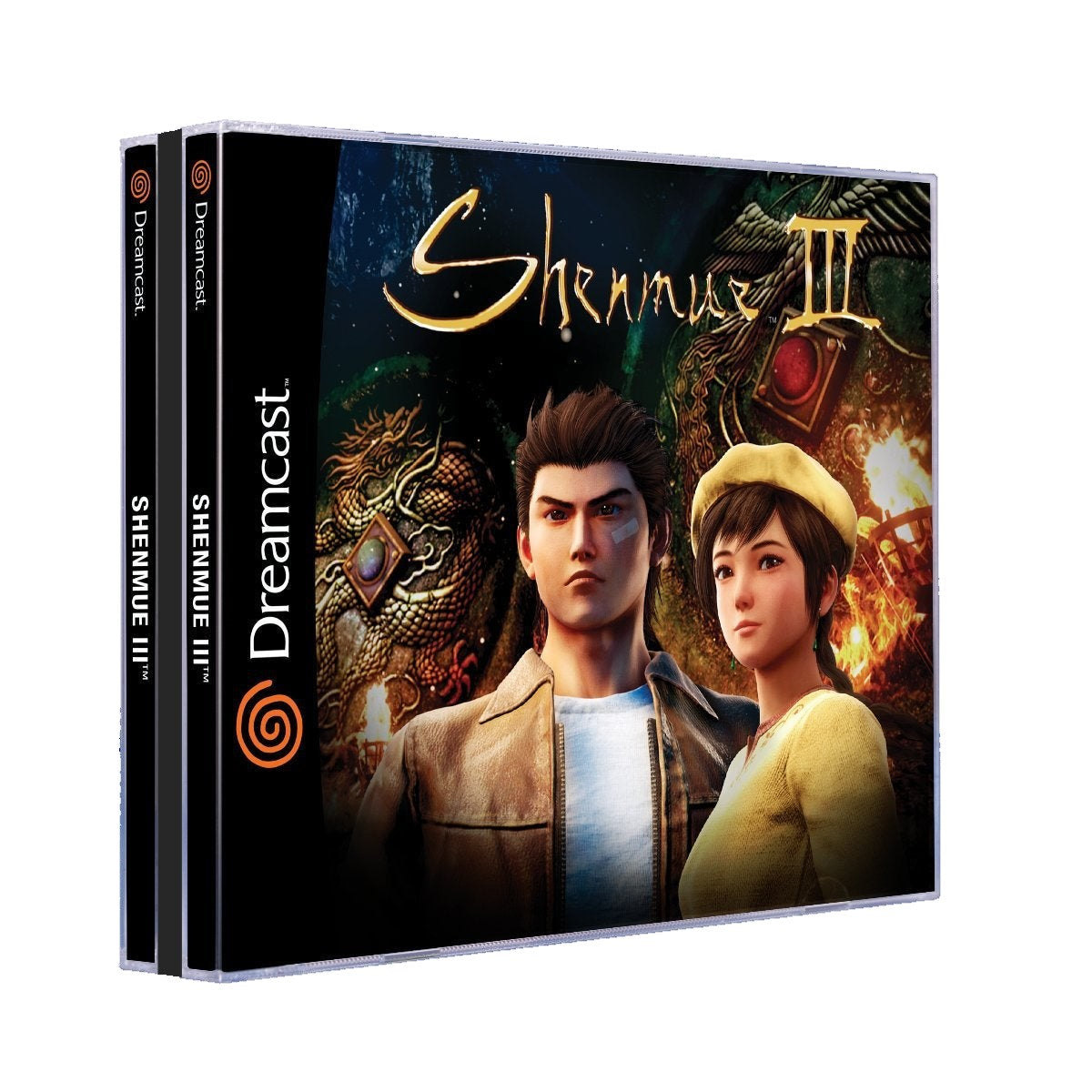 Shenmue 3 Jewel Case Dreamcast Style - NTSC-U-versie (geen game)