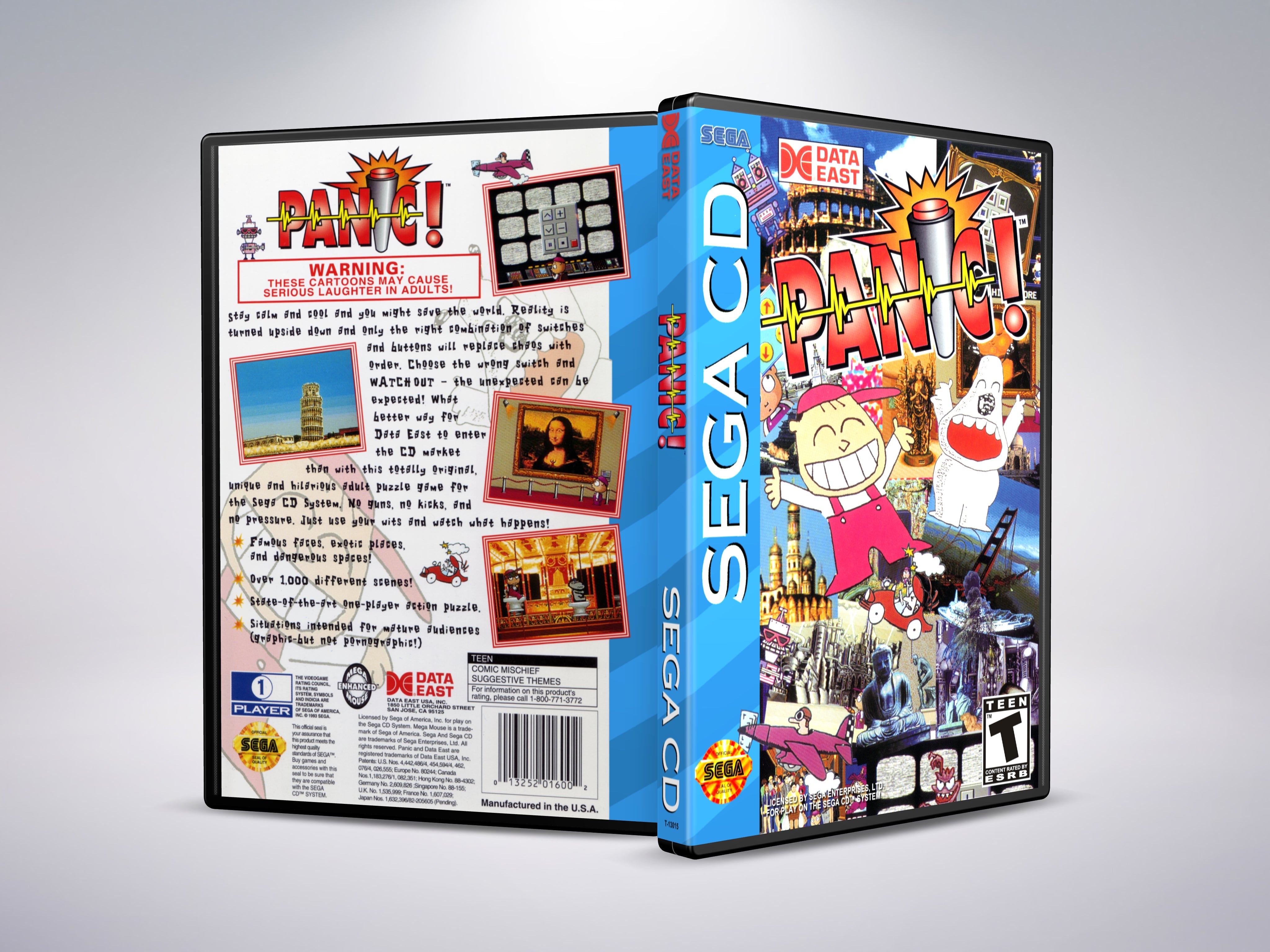 Panic Game Panic! (Sega CD NTSC-U Version) – Rising Sun Games