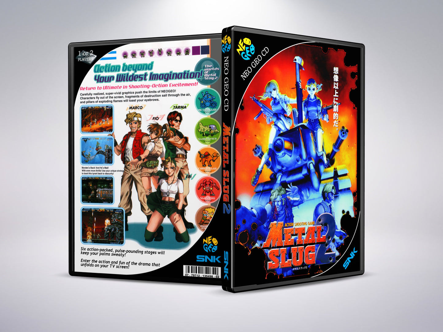 Metal Slug 2 - Neo Geo CD
