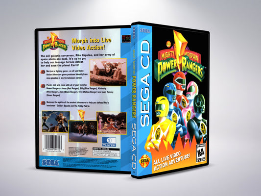 Mighty Morphin Power Rangers (Sega CD NTSC-U-versie)
