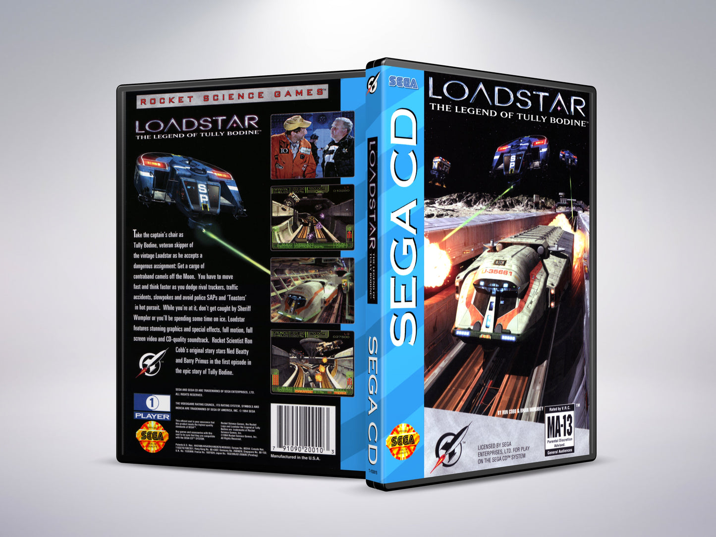 Loadstar: The Legend of Tully Bodine (Sega CD NTSC-U Version)