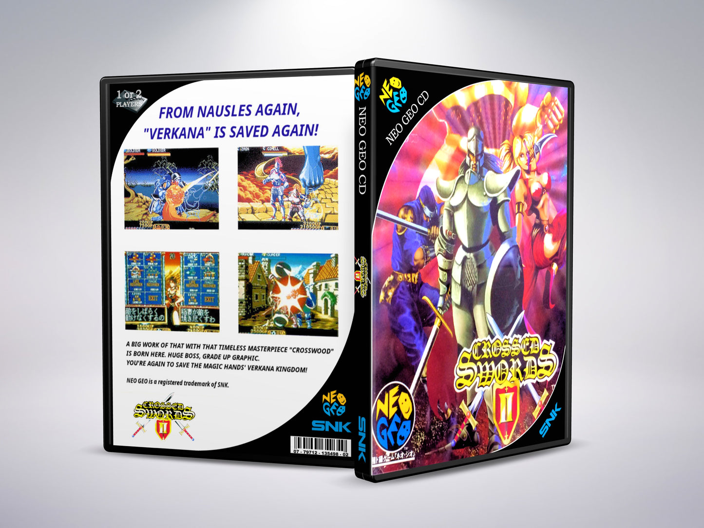 Crossed Swords 2 - Neo Geo-cd
