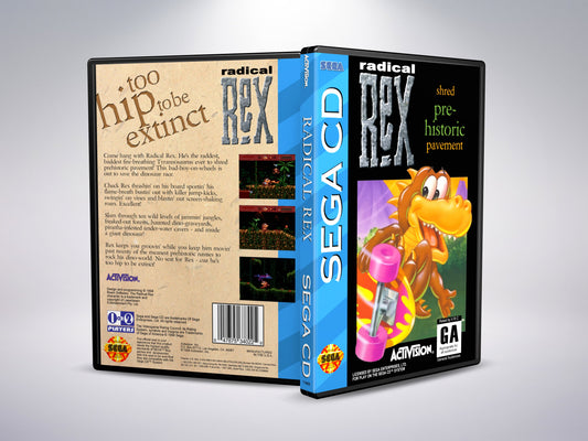 Radical Rex (Sega CD NTSC-U-versie)