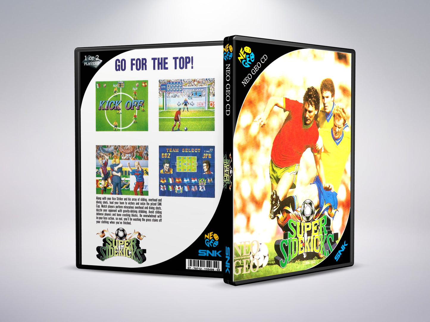 Super Sidekicks - Neo Geo CD