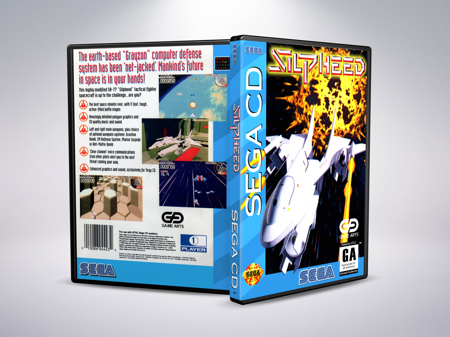 Silpheed (Sega CD NTSC-U Version)
