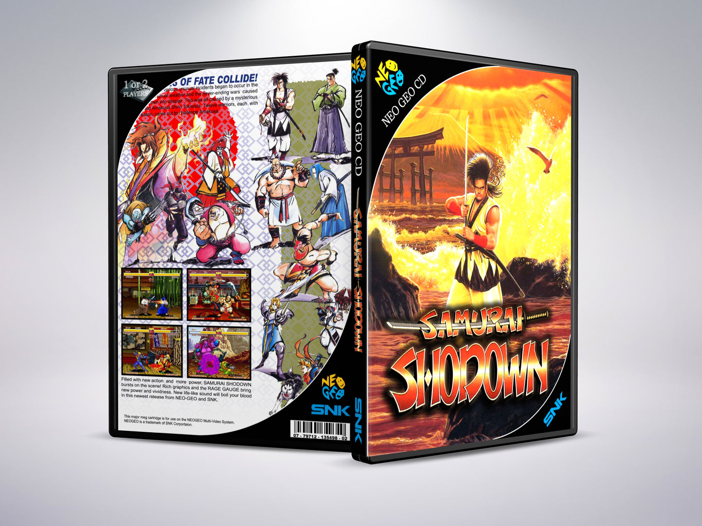 Samurai Shodown - Neo Geo-cd