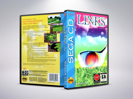 Links: De uitdaging van golf (Sega CD NTSC-U-versie)
